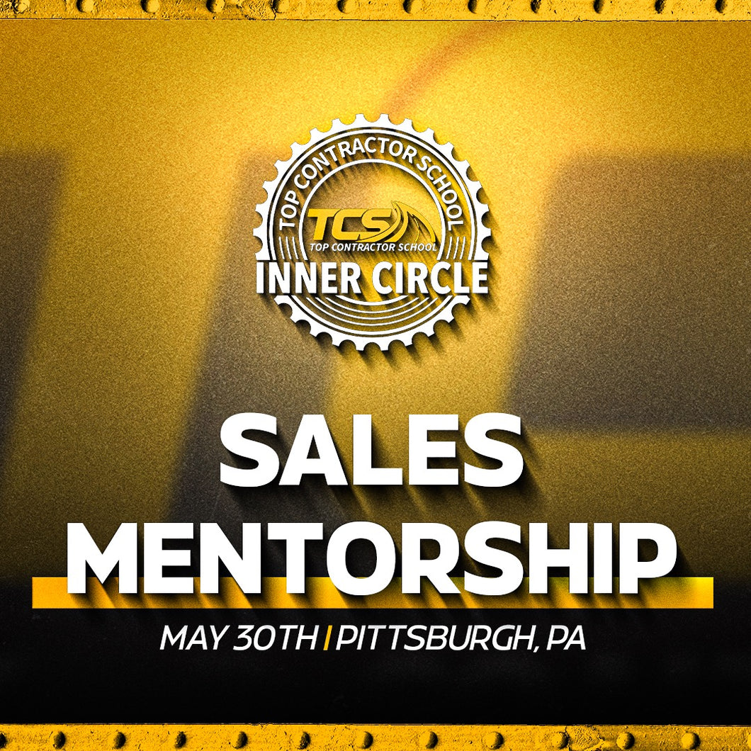 TCS Sales Mentorship - May 30th, 2024 | Pittsburgh, PA